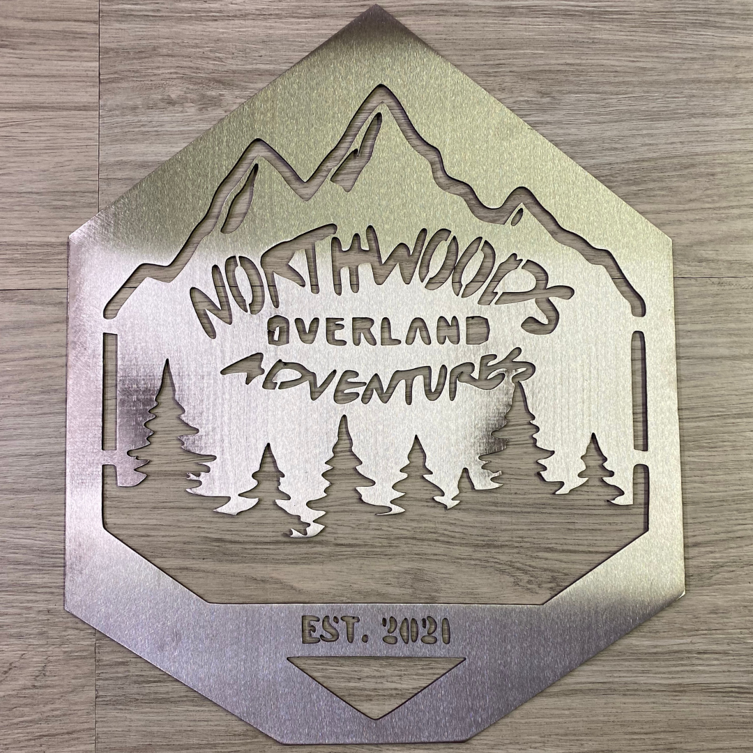 Adventure Monogram Wall Sign