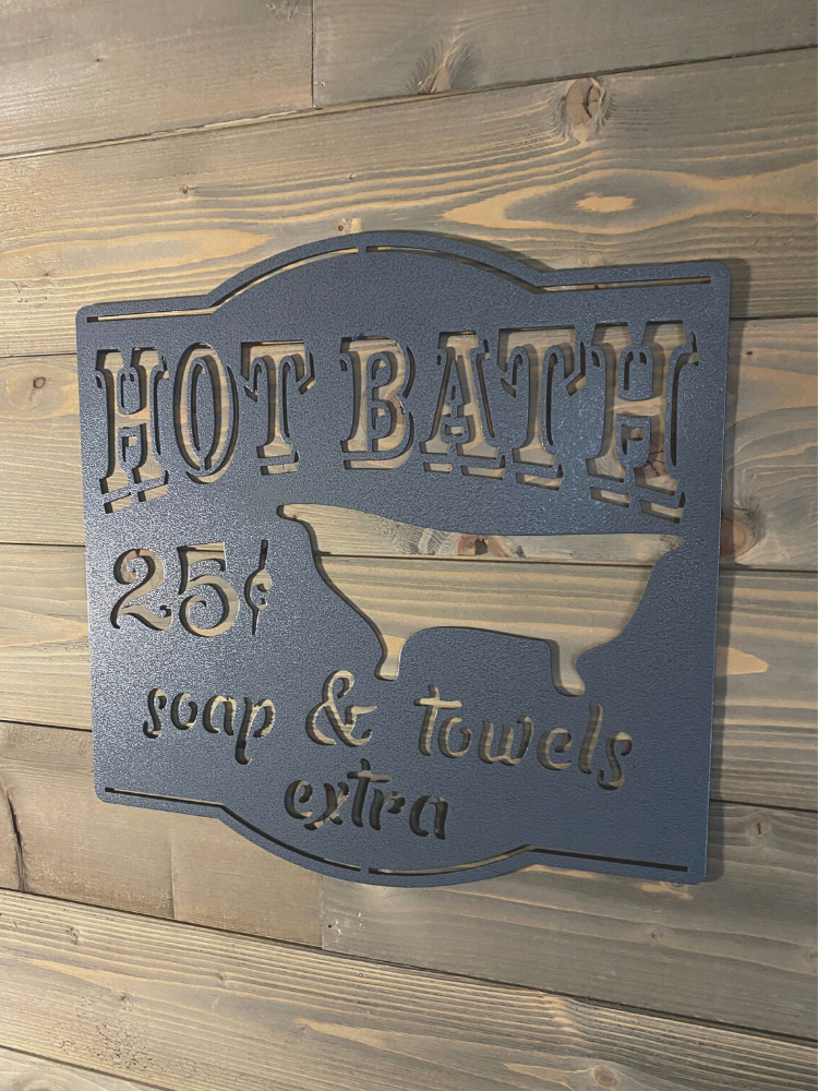 Bathroom Monogram