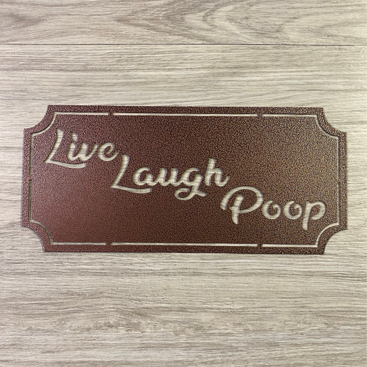 Humorous Bathroom Sign