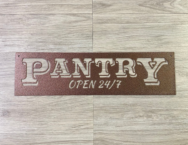 Pantry Sign