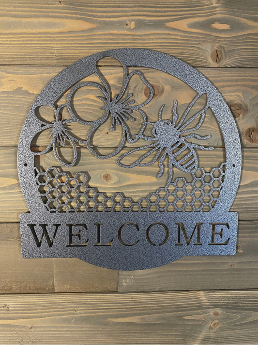 Welcome Bee Monogram