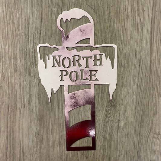North Pole Wall Decor